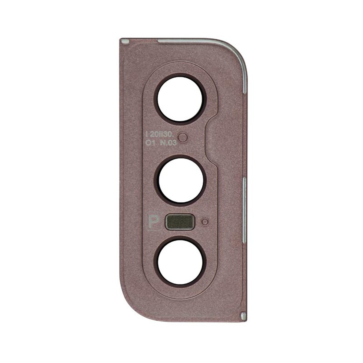 Tapa de lente de cámara trasera con anillo bisel para Galaxy S21 (G991), Gold — imagen 2