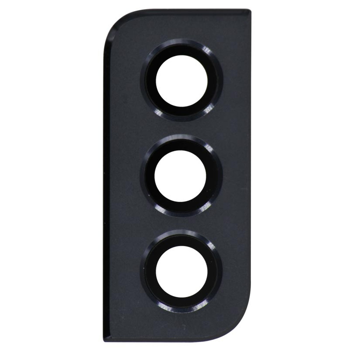 Tapa de lente de cámara trasera con anillo bisel para Galaxy S21 (G991), Phantom Gray