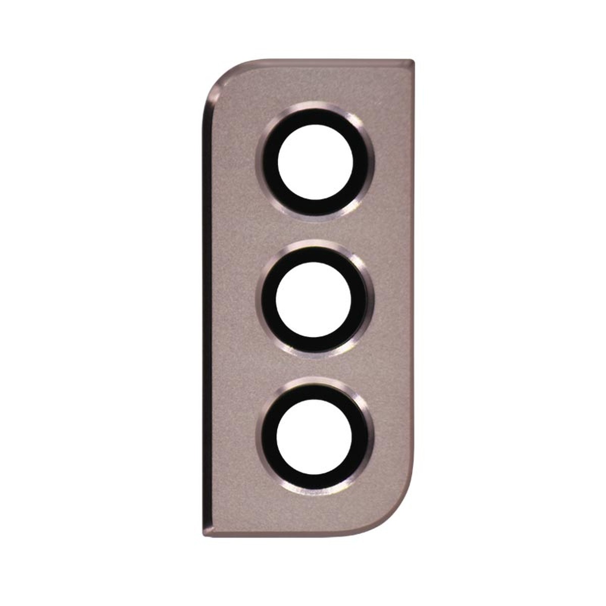 Tapa de lente de cámara trasera con anillo bisel para Galaxy S21 (G991), Phantom Pink