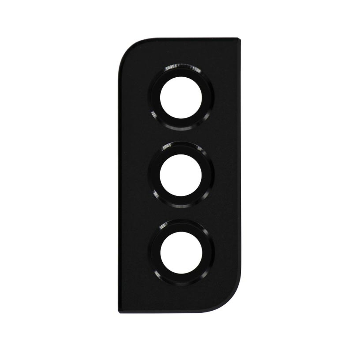 Tapa de lente de cámara trasera con anillo bisel para Galaxy S21 Plus 5G (G996), Phantom Black