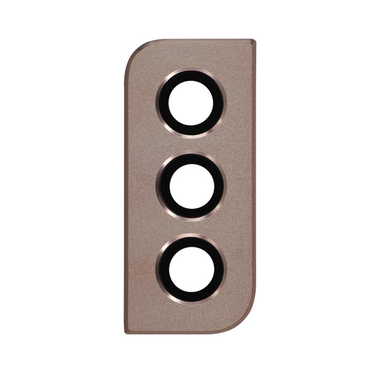Tapa de lente de cámara trasera con anillo bisel para Galaxy S21 Plus 5G (G996), Phantom Gold