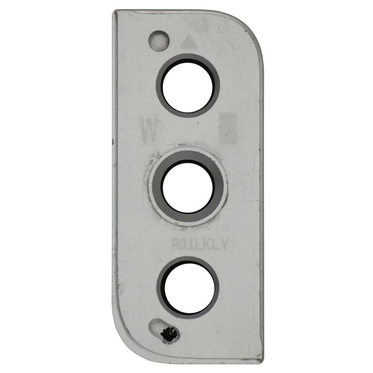 Tapa de lente de cámara trasera con anillo bisel para Galaxy S22 5G (S901), White — imagen 2