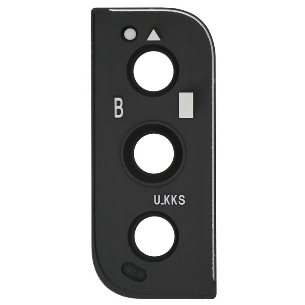 Tapa de lente de cámara trasera con anillo bisel para Galaxy S22 Plus 5G (S906), Phantom Black — imagen 2