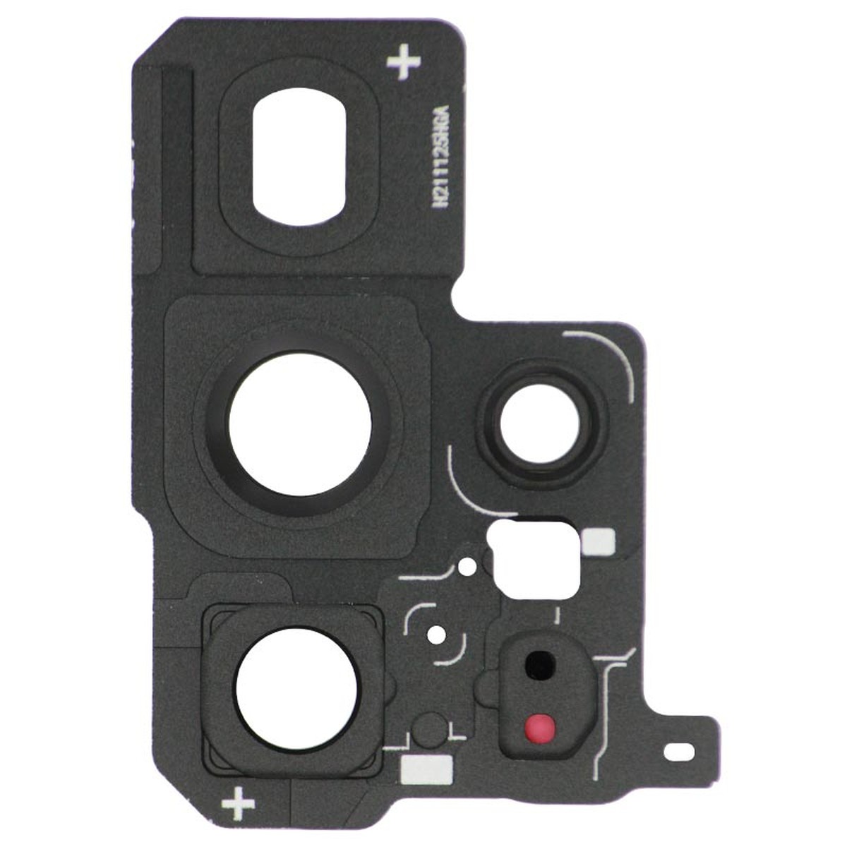 Tapa de lente de cámara trasera con anillo bisel para Galaxy S22 Ultra 5G (S908), Phantom Black — imagen 2