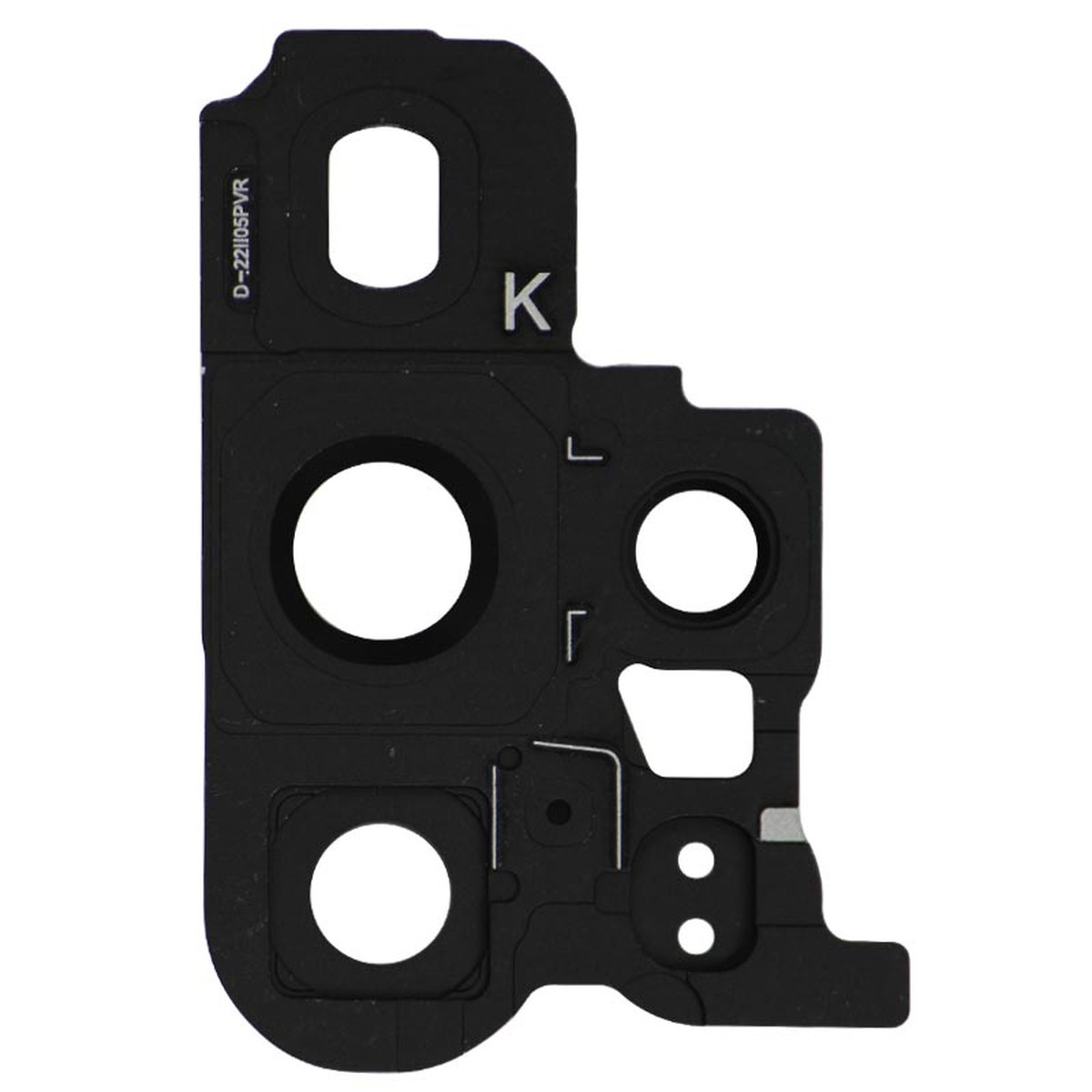 Tapa de lente de cámara trasera con anillo bisel para Galaxy S23 Ultra 5G (S918), Phantom Black — imagen 2