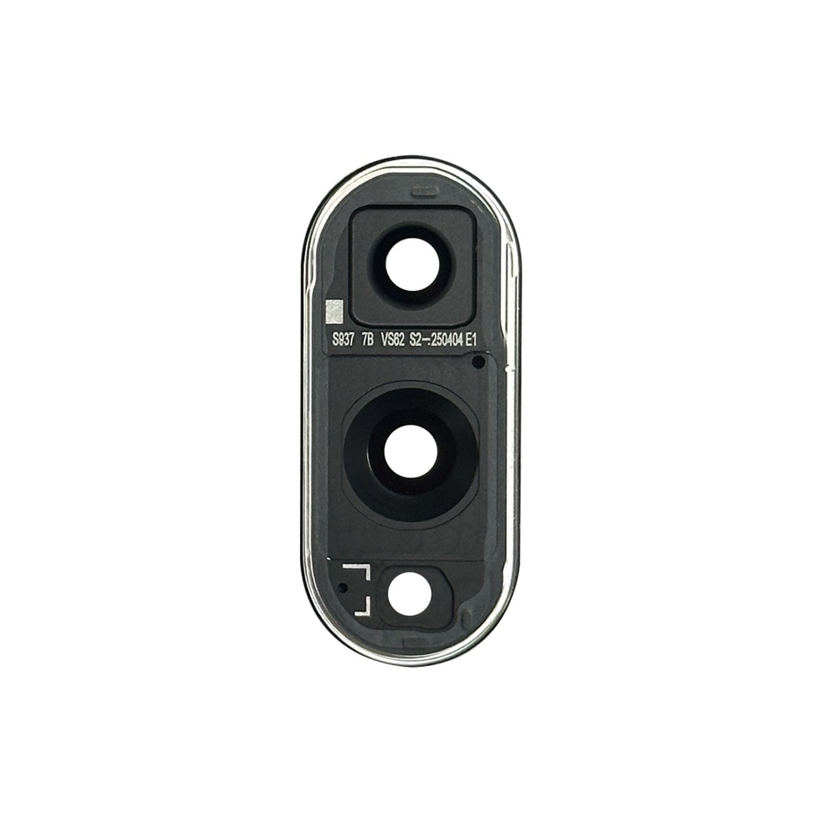Tapa de lente de cámara trasera con anillo bisel para Galaxy S25 Edge (S937), Titanium Icyblue — imagen 2