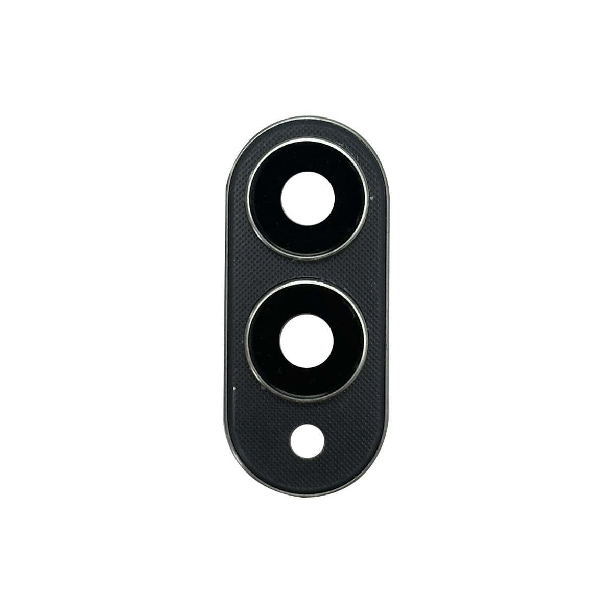 Tapa de lente de cámara trasera con anillo bisel para Galaxy S25 Edge (S937), Titanium JetBlack