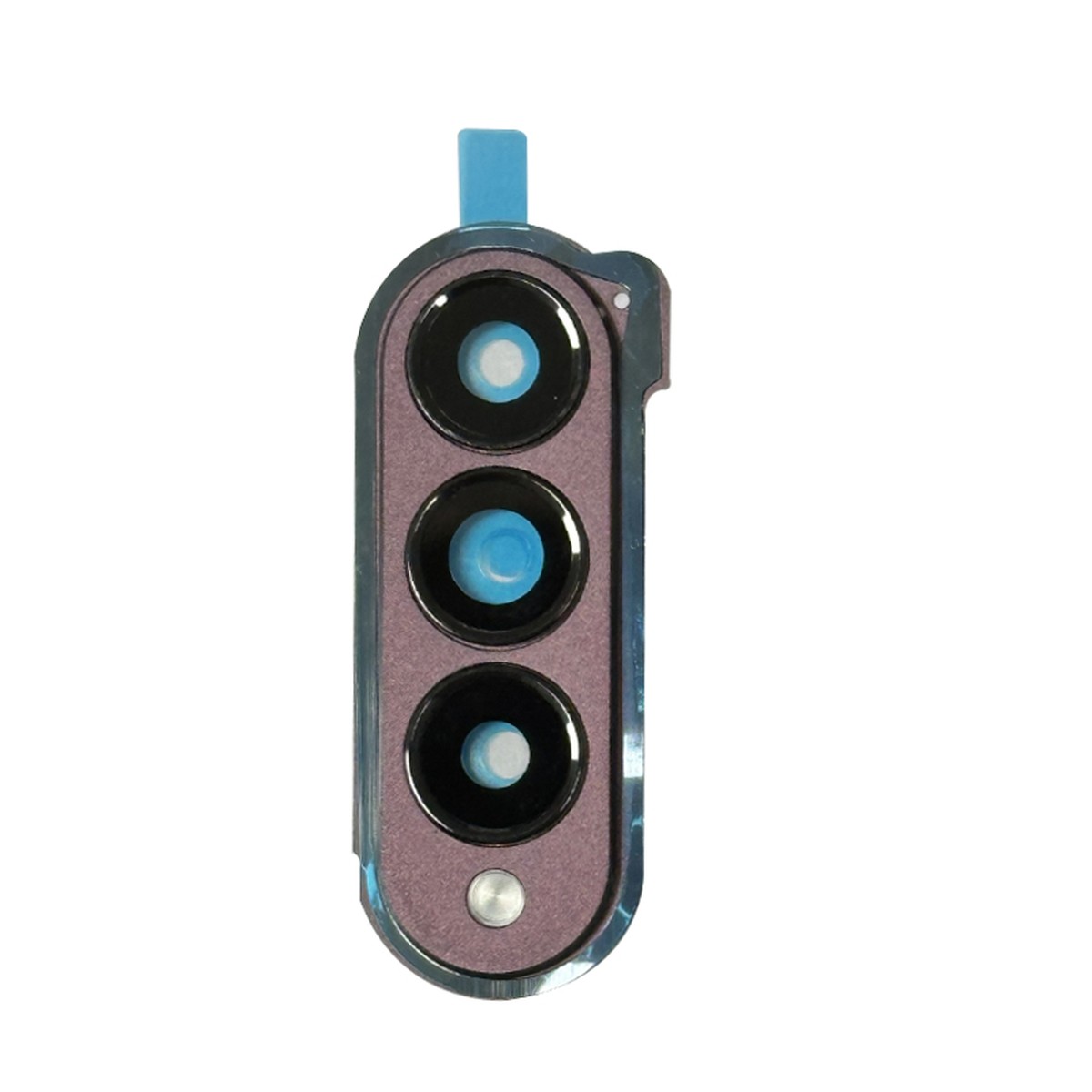 Tapa de lente de cámara trasera con anillo bisel para Galaxy Z Fold 4 5G (F936), Burgundy