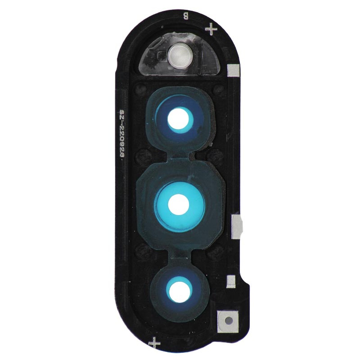 Tapa de lente de cámara trasera con anillo bisel para Galaxy Z Fold 4 (F936), Phantom Black — imagen 2