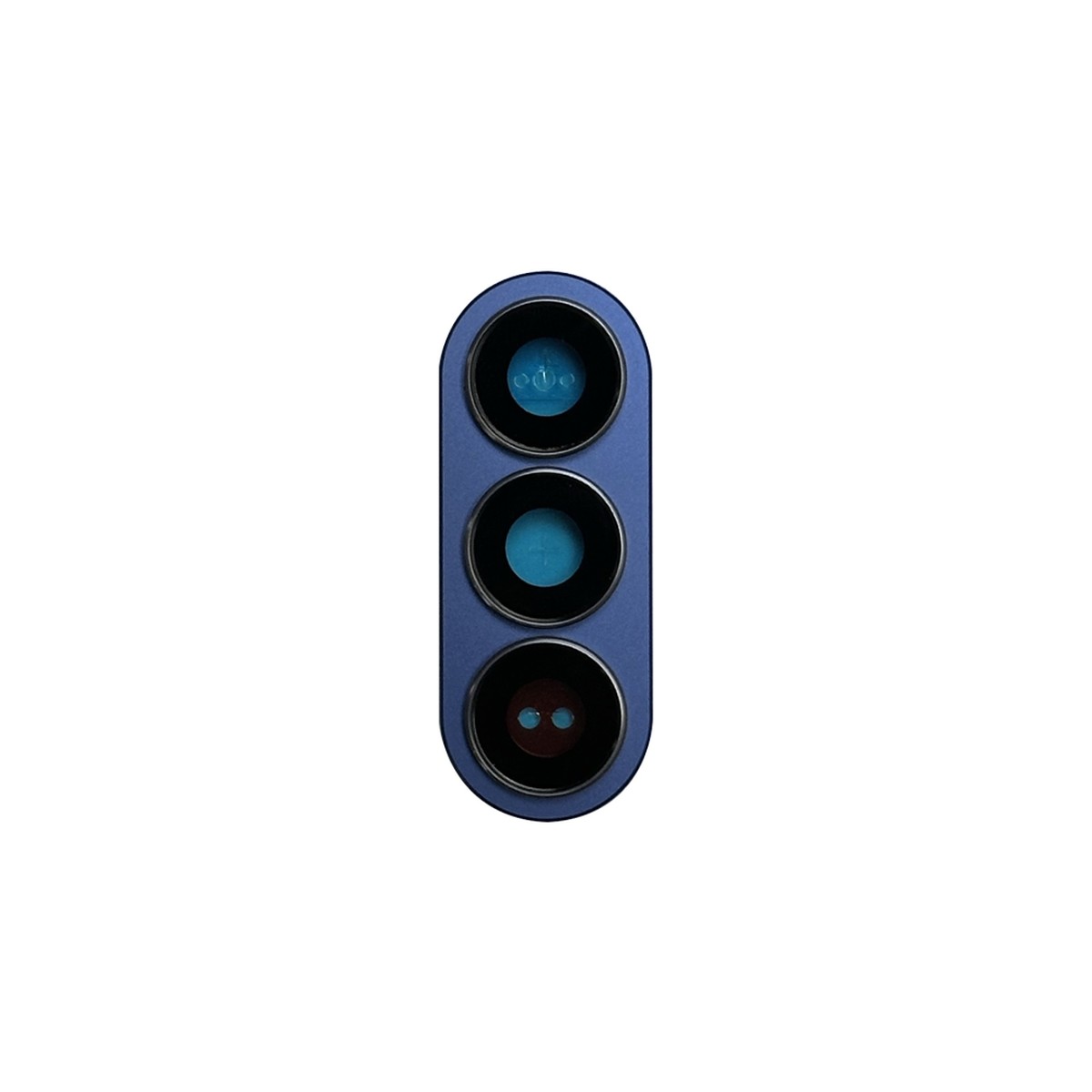 Tapa de lente de cámara trasera con anillo bisel para Galaxy Z Fold7 (F966), Blue Shadow