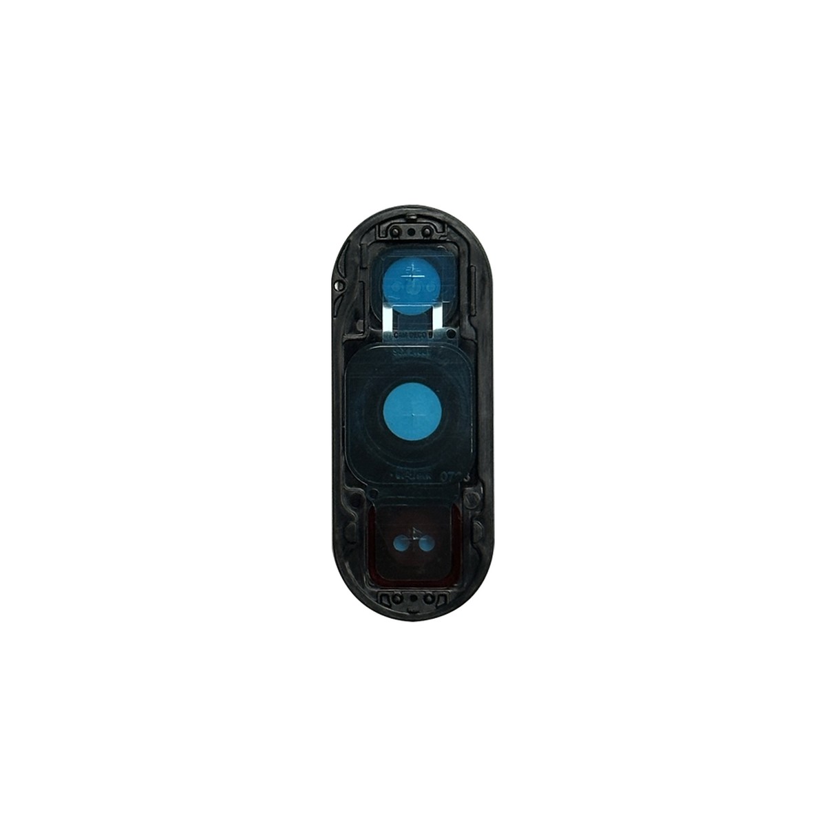 Tapa de lente de cámara trasera con anillo bisel para Galaxy Z Fold7 (F966), Silver Shadow — imagen 2