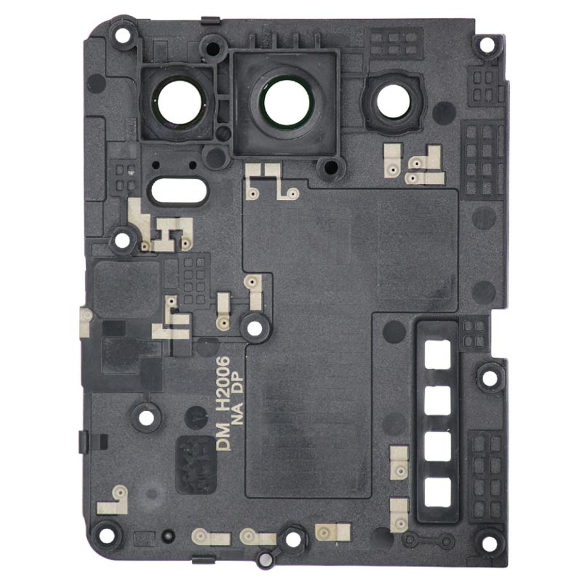 Tapa de lente de cámara trasera con anillo bisel para Moto G Stylus 5G (XT2215), Steel Blue — imagen 2