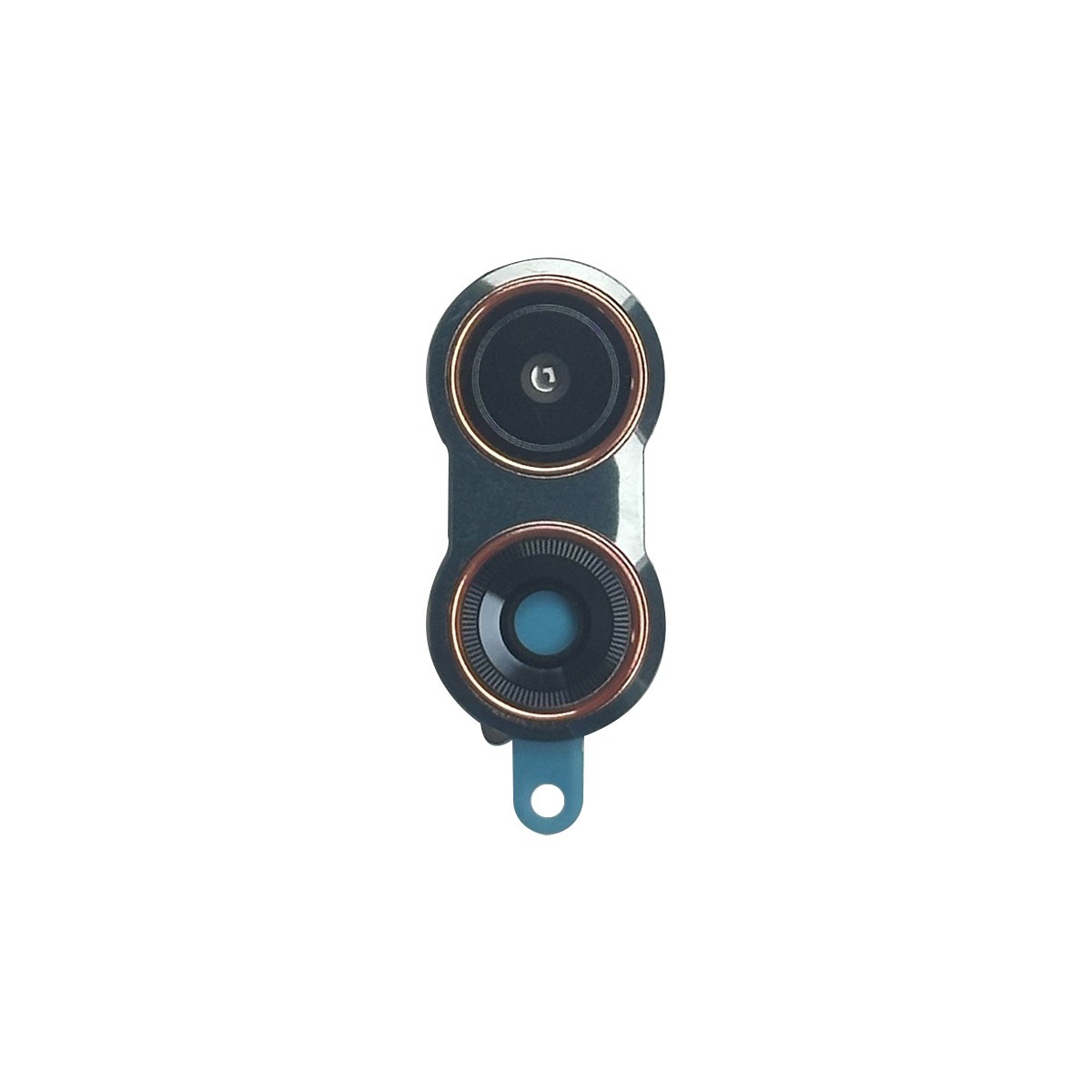 Lente de cámara trasera con soporte de bisel para Moto G06 / G06 Power, Arabesque