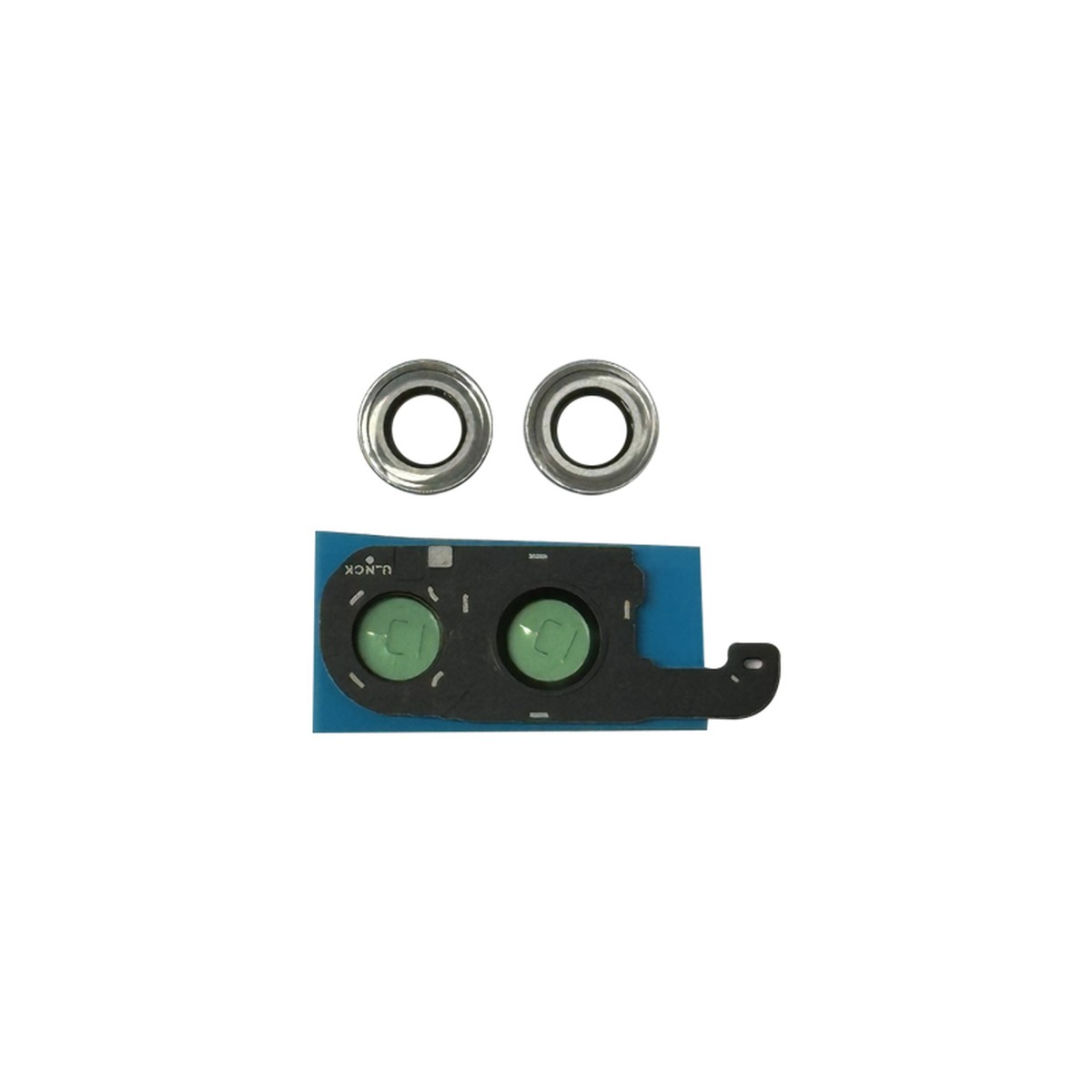 Lente de cámara trasera con bisel para Galaxy Z Flip 6 (F741), Black — imagen 2