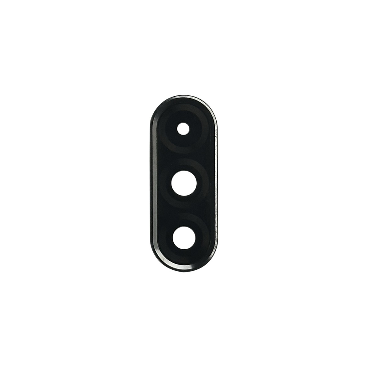Lente de cámara trasera con anillo bisel para Galaxy A36 5G, A366 / 2025 / Black
