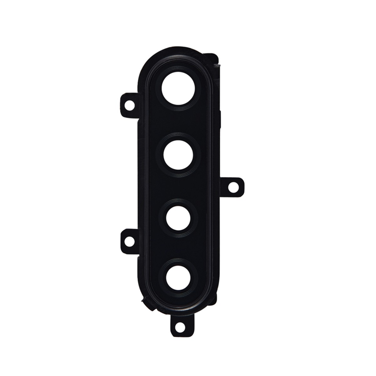 Lente de cámara trasera con soporte para Galaxy A21, A215 / 2020 / Black