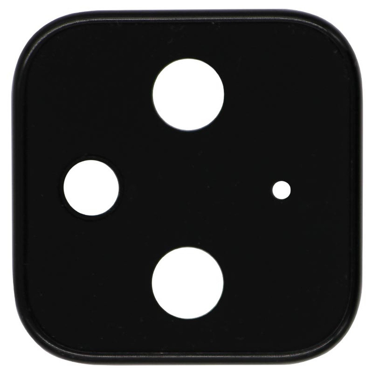 Lente de cámara trasera con soporte para Google Pixel 4a 5G, Black
