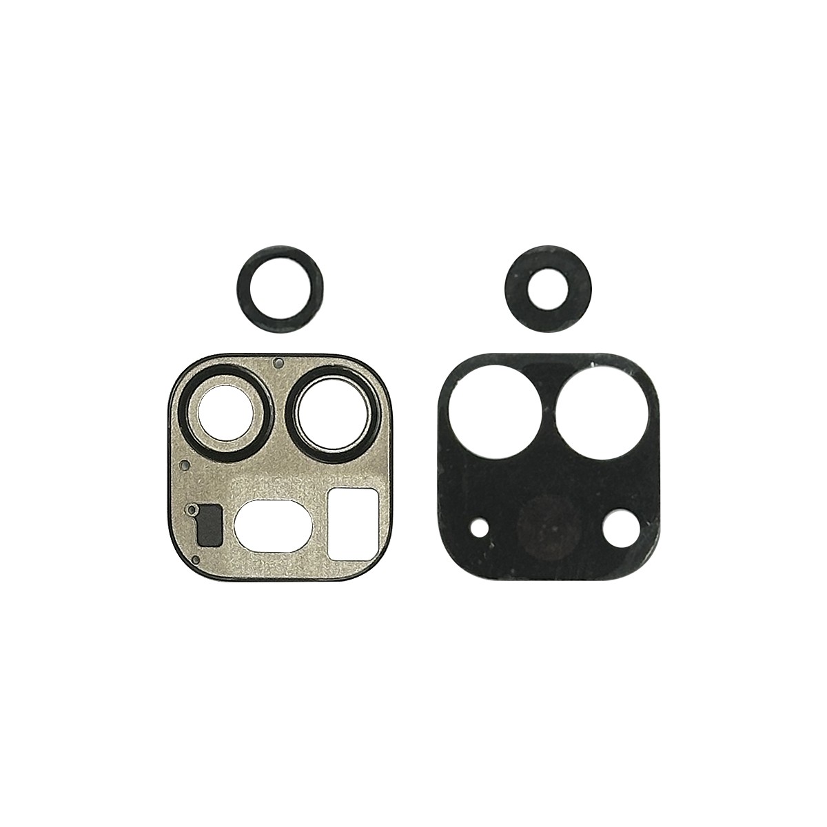 Lente de cámara trasera con soporte para iPad Pro 11" 2nd Gen / Pro 11" 3rd Gen / Pro 11" 4th Gen / iPad Pro 12.9" 4th Gen / iPad Pro 12.9" 5th Gen / Pro 12.9" 6th Gen, 2022 / 2020 / 2021 / 2022