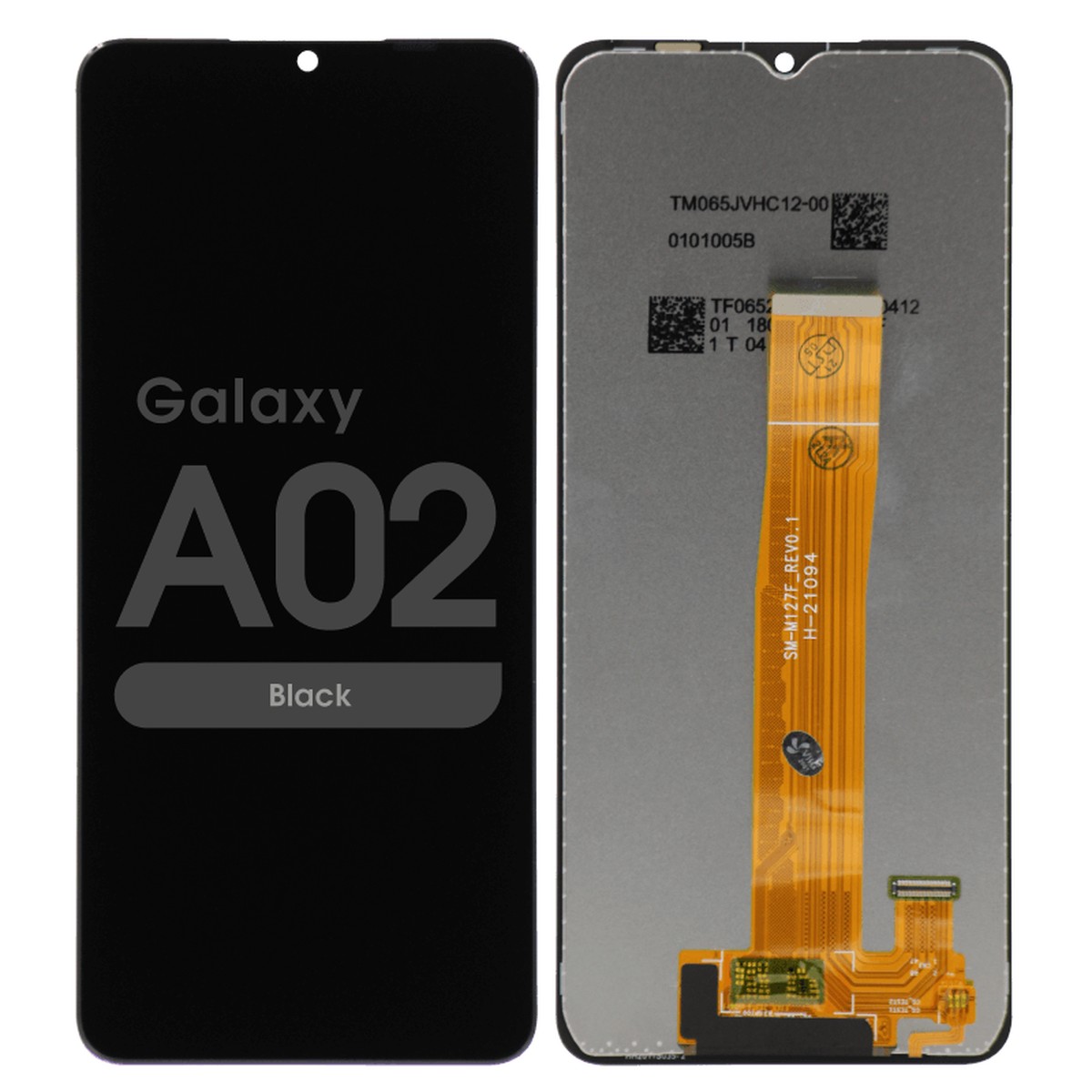Pantalla LCD con táctil sin marco Reacondicionado para Galaxy A02, Versión Internacional, A022F / 2020 / Black