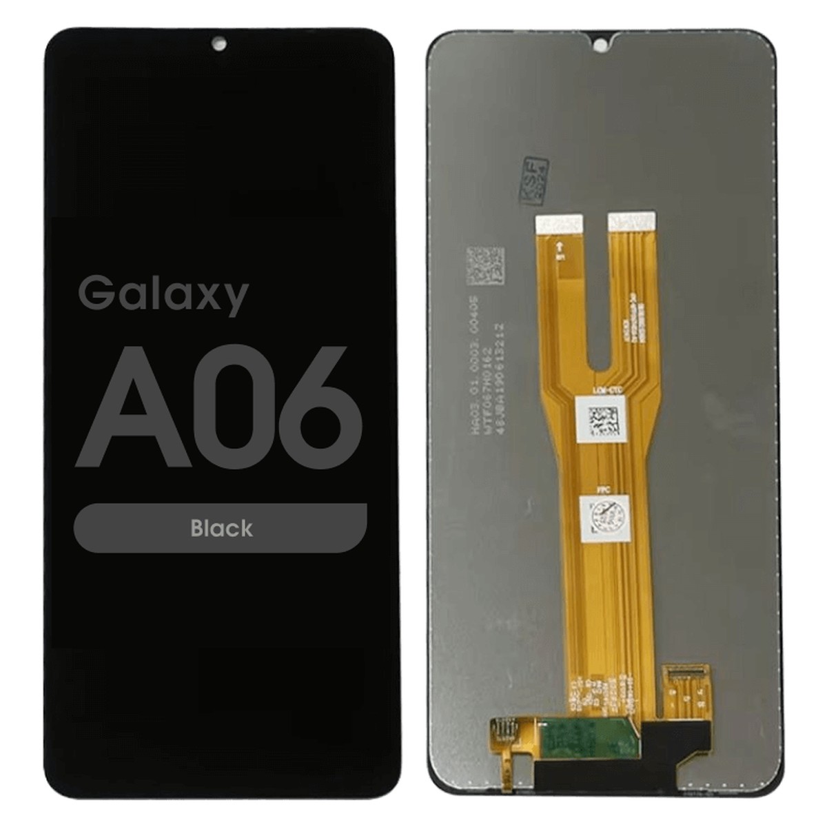 Pantalla LCD con táctil sin marco Reacondicionado para Galaxy A06, A065 / 2024 / Black