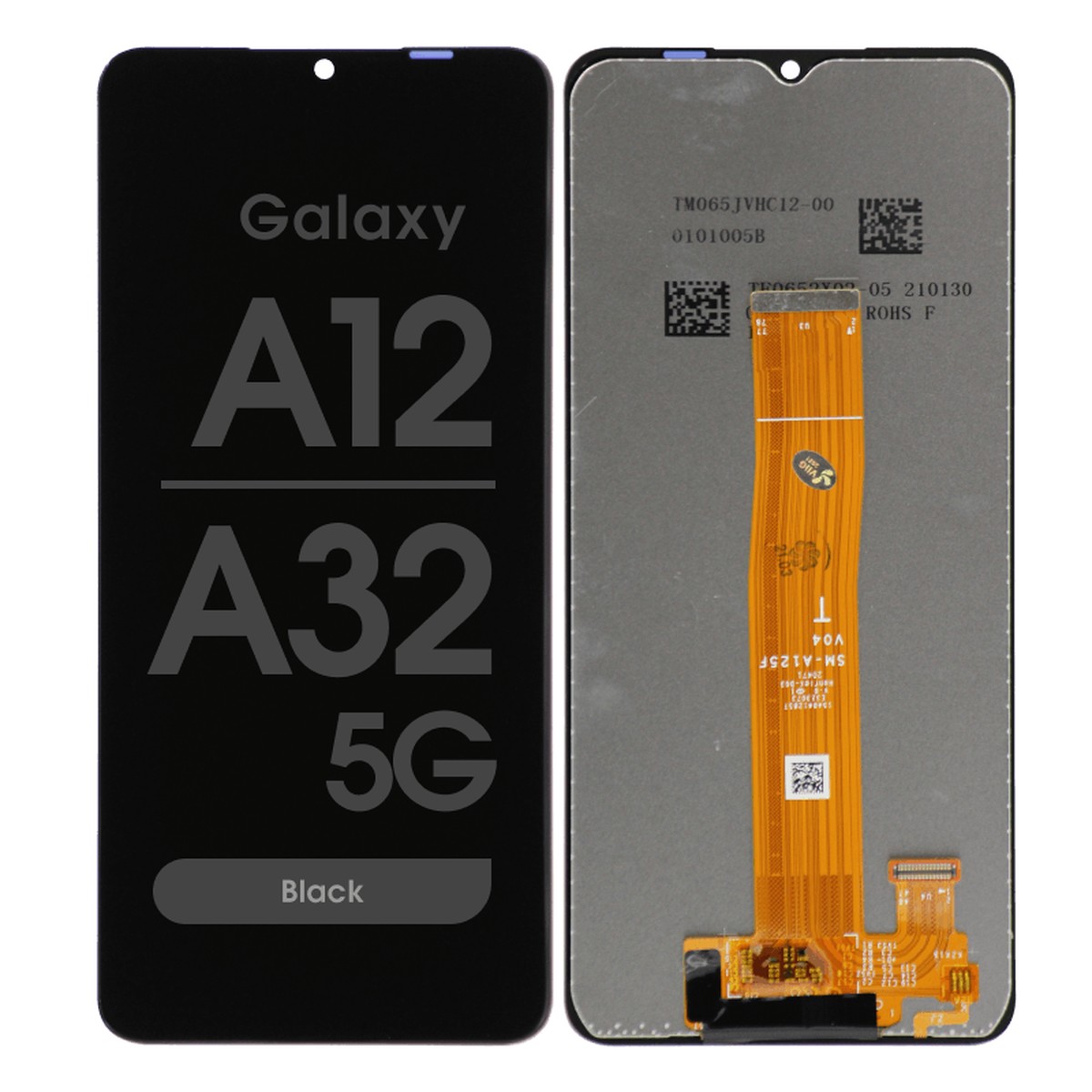 Pantalla LCD con táctil sin marco Reacondicionado para Galaxy A12 / A32 5G (A125), A326 / 2021 / Black