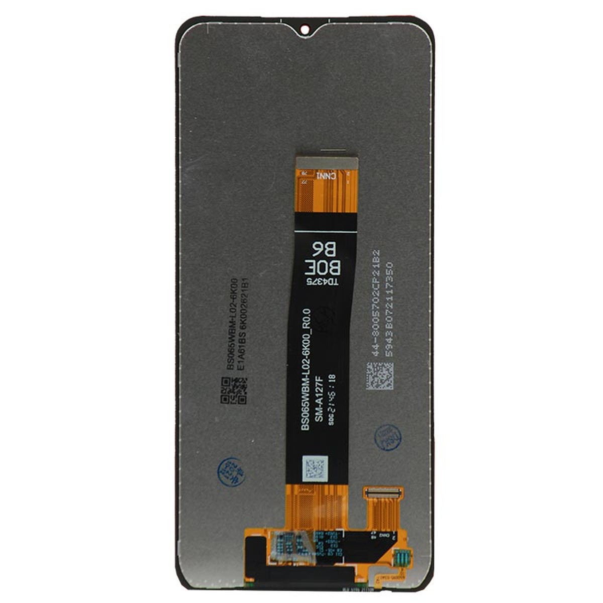 Pantalla LCD con táctil sin marco Reacondicionado para Galaxy A12 Nacho, A127 / 2021 / Black — imagen 3