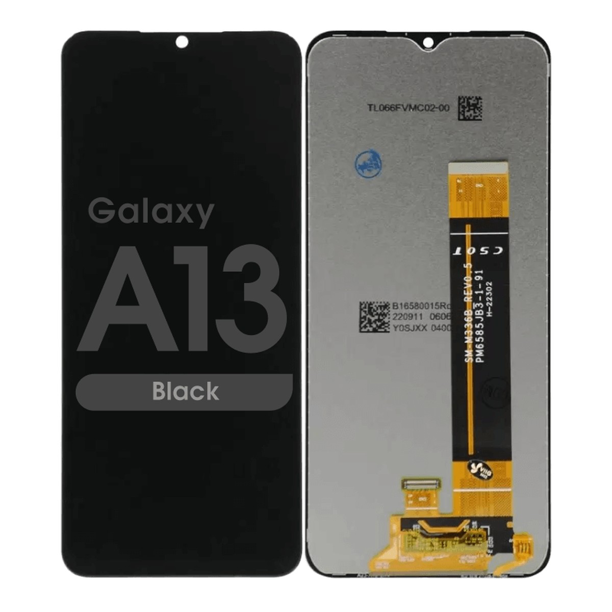 Pantalla LCD con táctil sin marco Reacondicionado para Galaxy A13, A135 / 2022 / Black