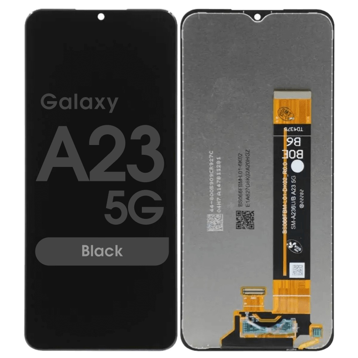 Pantalla LCD con táctil sin marco Reacondicionado para Galaxy A23 5G, A236U / 2022 / Black