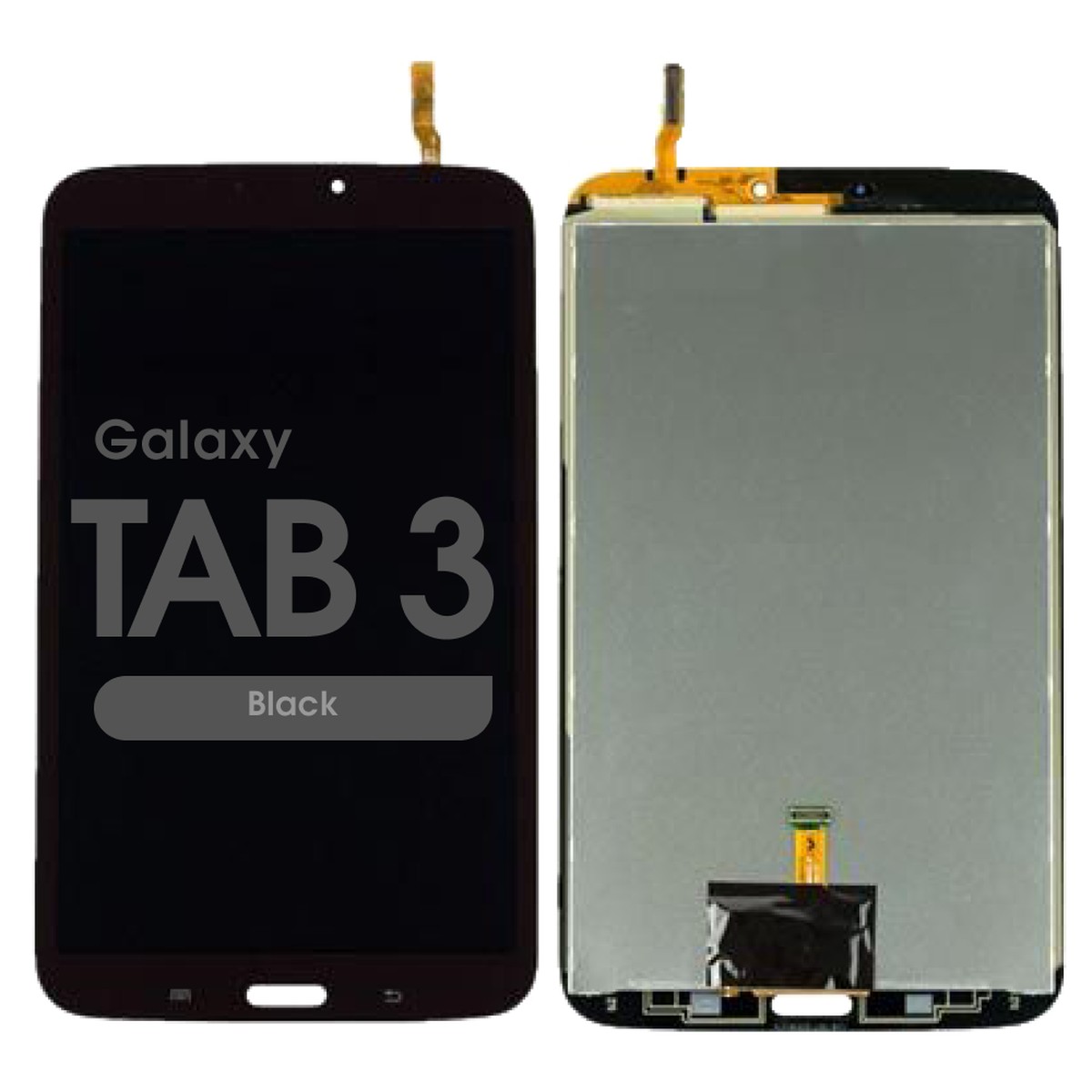 Pantalla LCD con táctil sin marco Reacondicionado para Galaxy Tab 3 8.0 (T310), WiFi / Black
