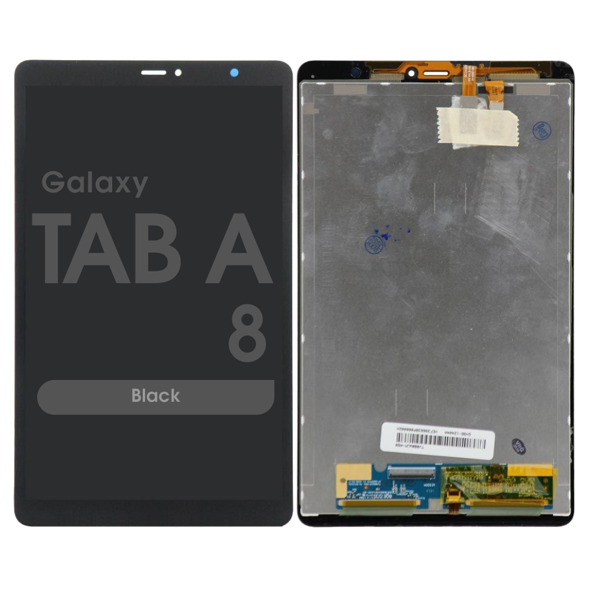 Pantalla LCD con táctil sin marco Reacondicionado para Galaxy Tab A 8 (P200), 4G Version / Black