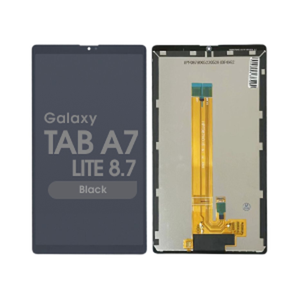 Pantalla LCD con táctil sin marco Reacondicionado para Galaxy Tab A7 Lite 8.7", T225 / T227 - 2021 / 4G Version / Black