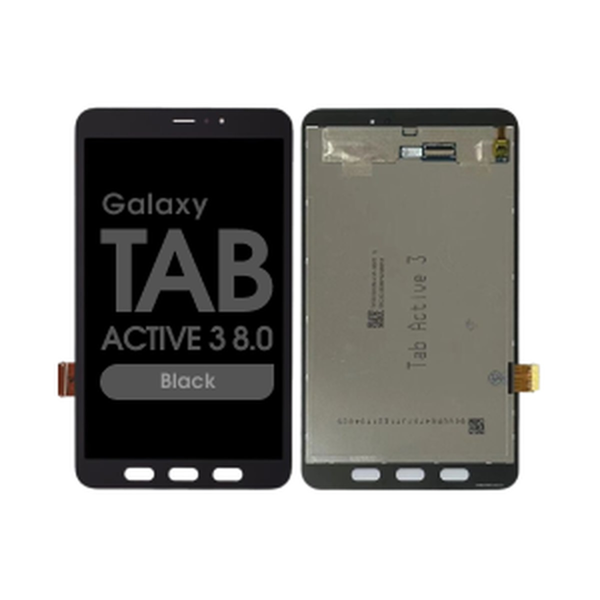 Pantalla LCD con táctil sin marco Reacondicionado para Galaxy Tab Active 3 8.0" (T570), WiFi Version / Black