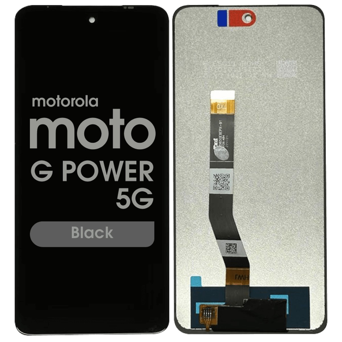 Pantalla LCD con táctil Reacondicionado para Moto G Power 5G (XT2311), Black