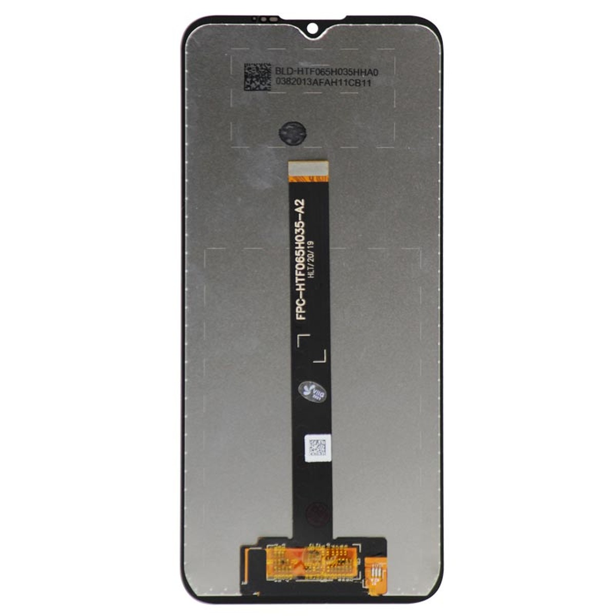 Pantalla LCD con táctil sin marco Reacondicionado para Moto One Fusion (XT2073), Black — imagen 3