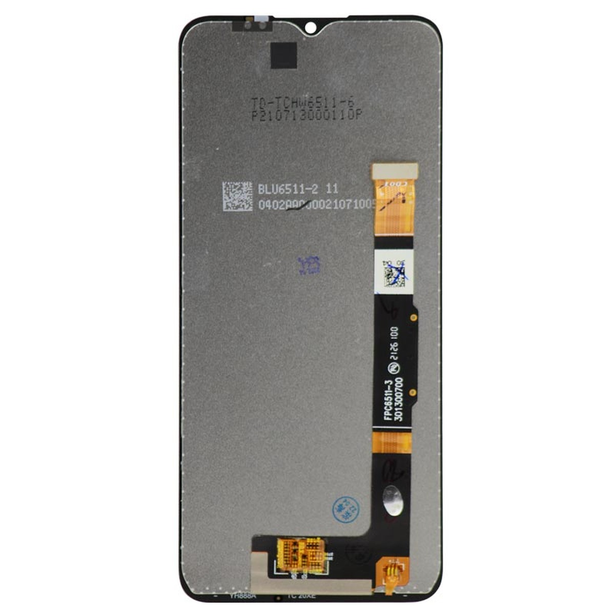Pantalla LCD con táctil sin marco Reacondicionado para TCL 20 R 5G (T767H), Black — imagen 3