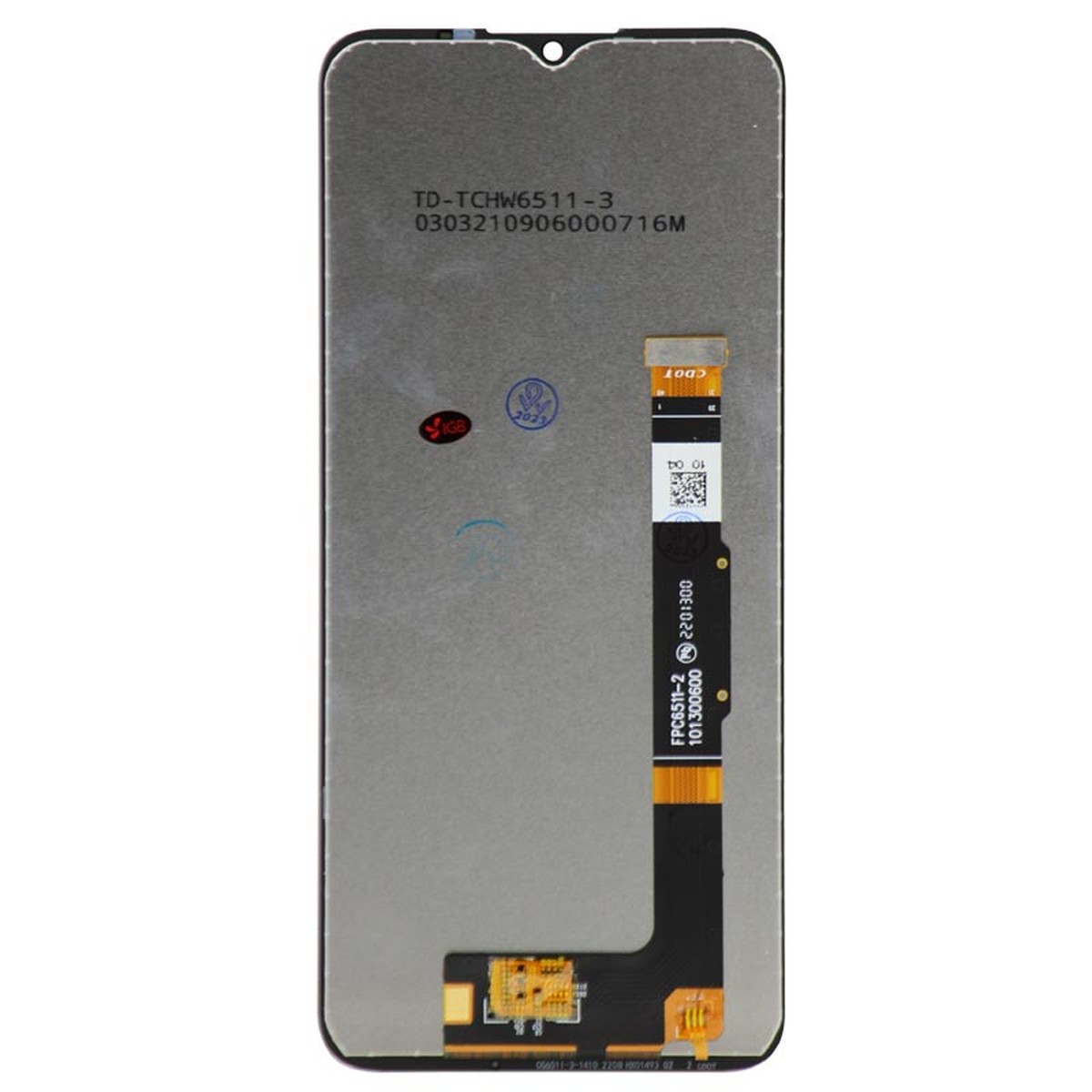 Pantalla LCD con táctil sin marco Reacondicionado para TCL 20 XE / 30 XE 5G / 20R 5G, Black — imagen 3