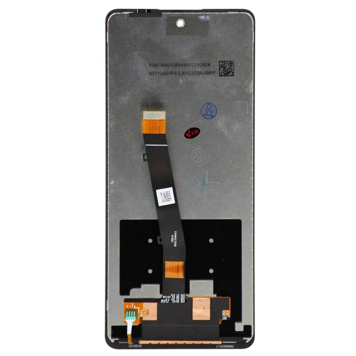 Pantalla LCD con táctil sin marco Reacondicionado para TCL Stylus 5G (T779W), Black — imagen 3