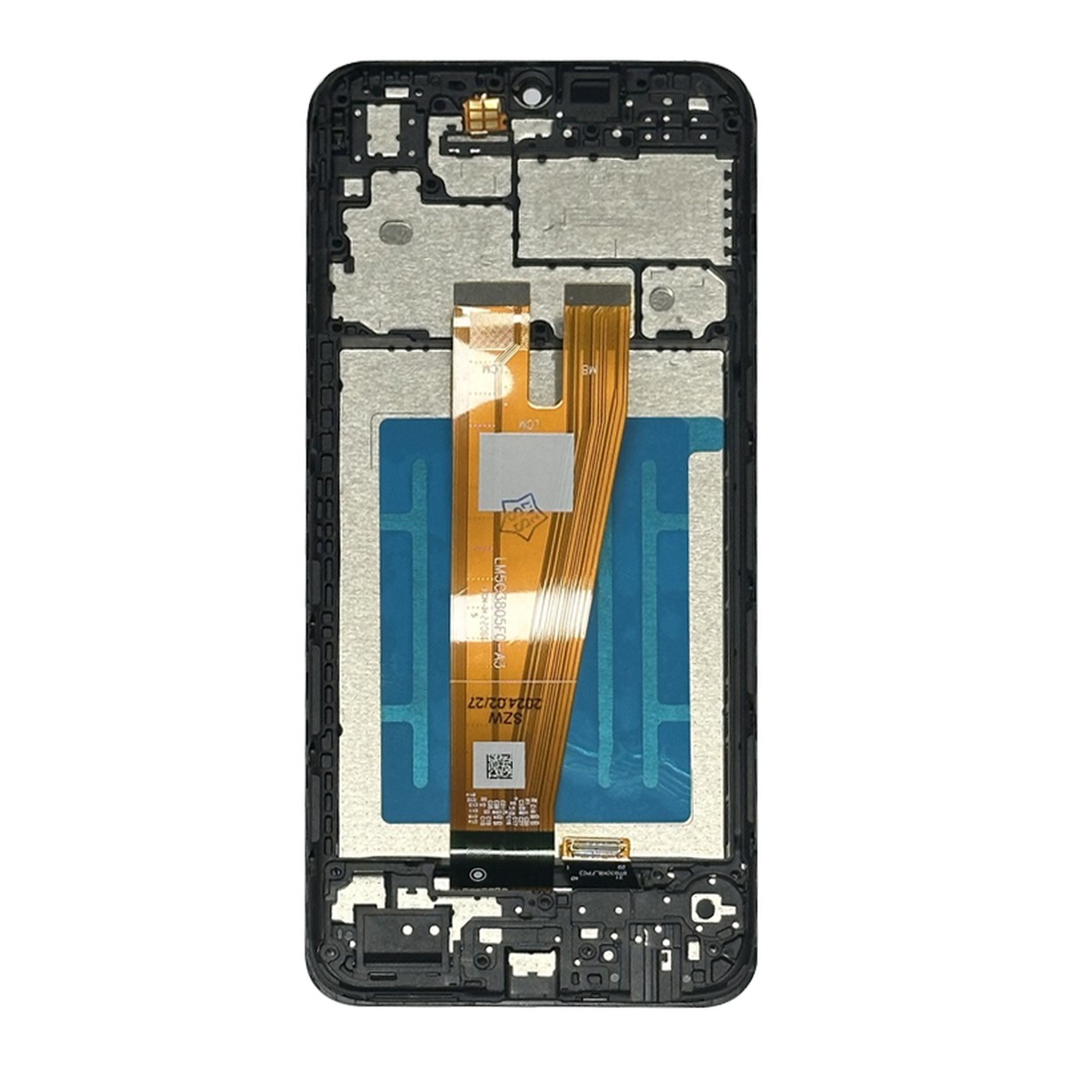 Pantalla LCD con táctil + marco Reacondicionado para Galaxy A04, A045 / 2022 / Black — imagen 3