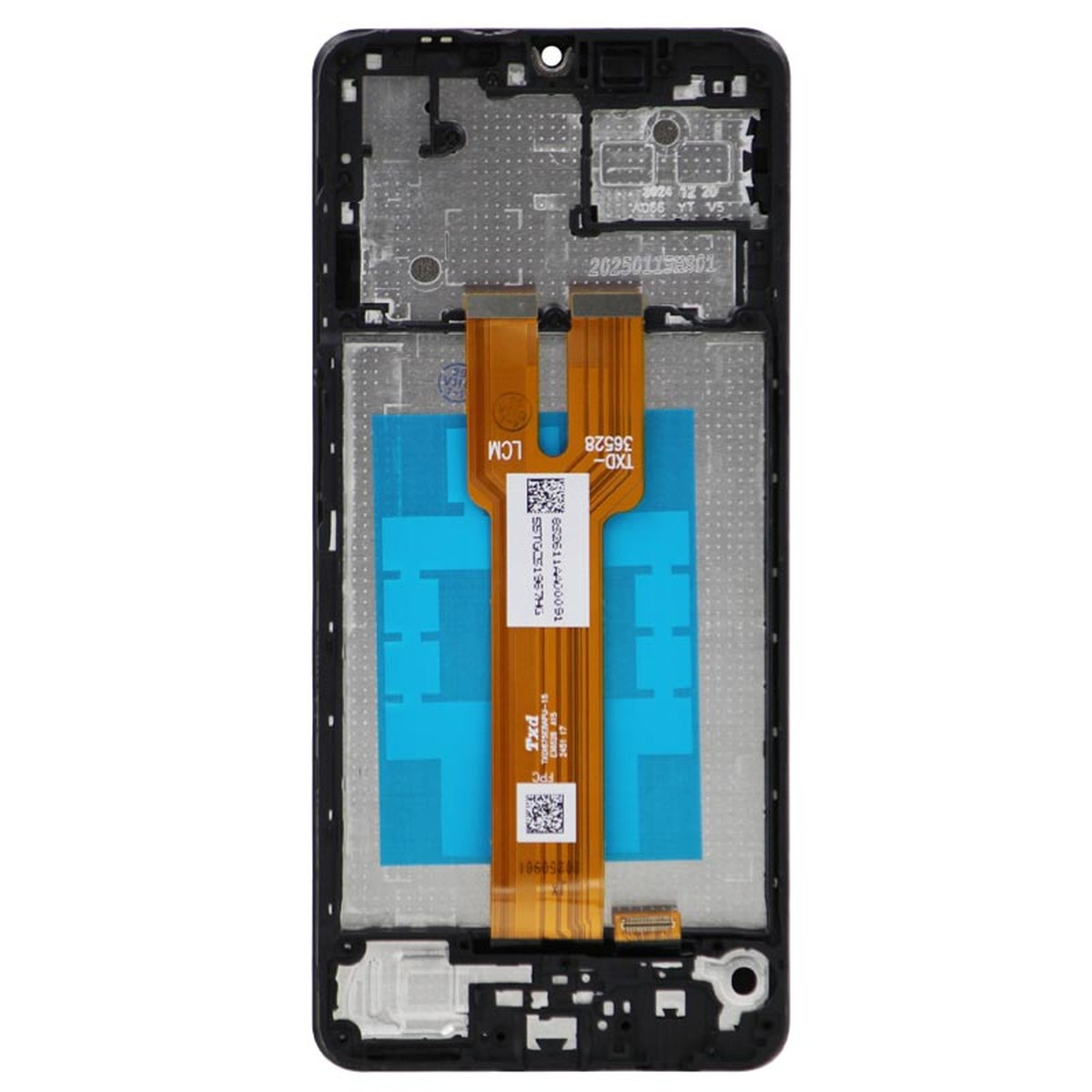Pantalla LCD con táctil + marco Reacondicionado para Galaxy A06 5G, A066 / 2025 / Black — imagen 3