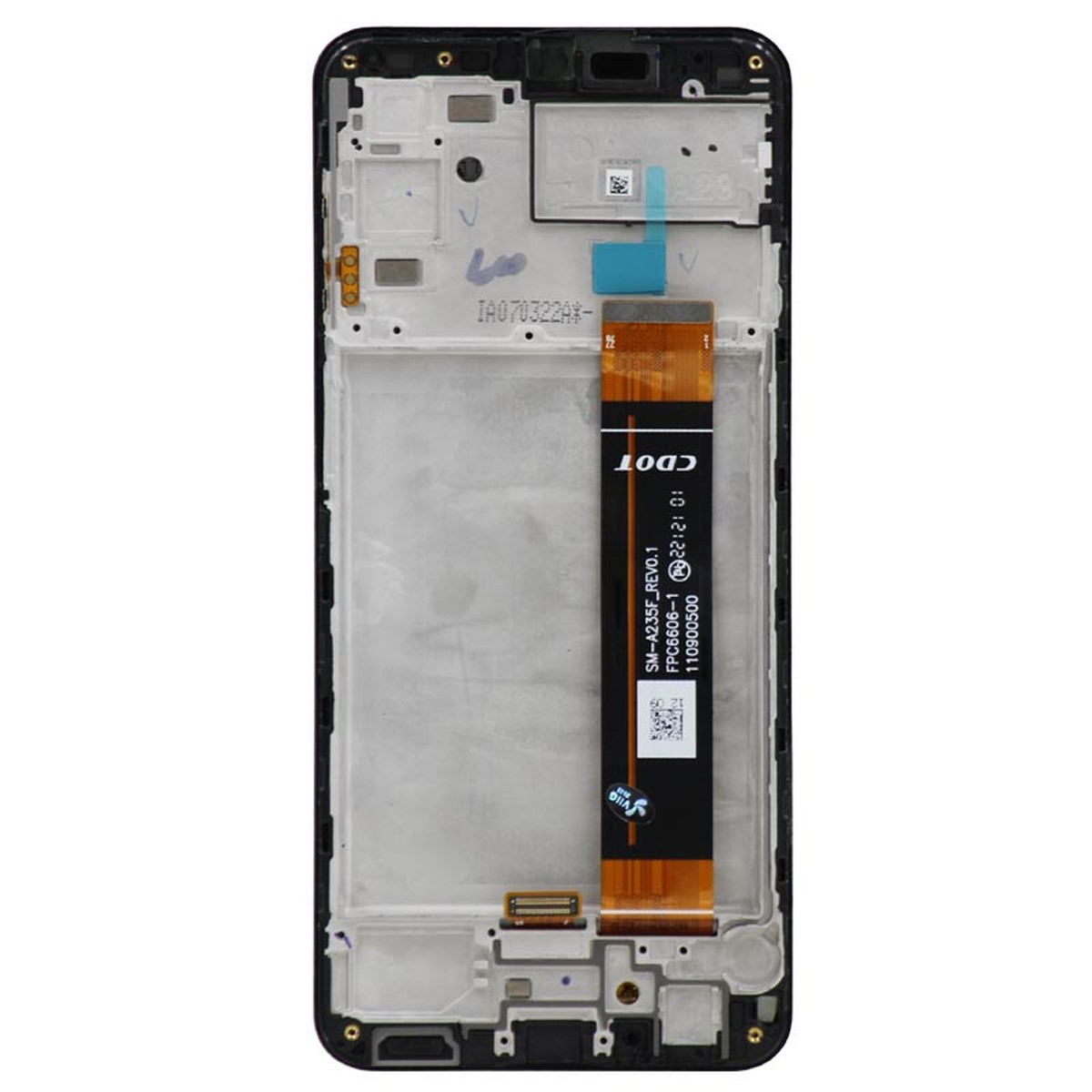 Pantalla LCD con táctil + marco Reacondicionado para Galaxy A23, A235 / 2022 / Black — imagen 3