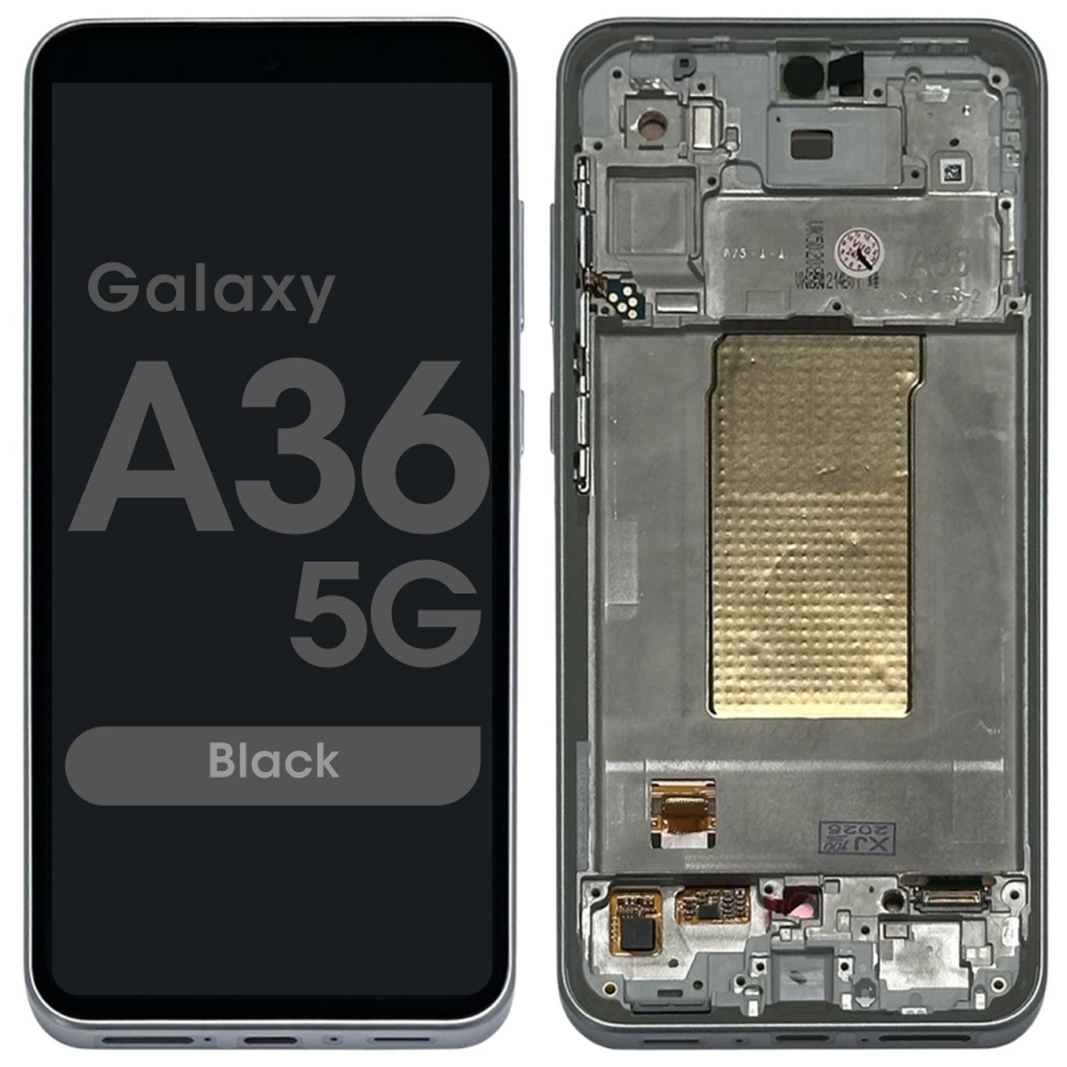 Pantalla LCD con táctil + marco Reacondicionado para Galaxy A36 5G, A366 / 2025 / White