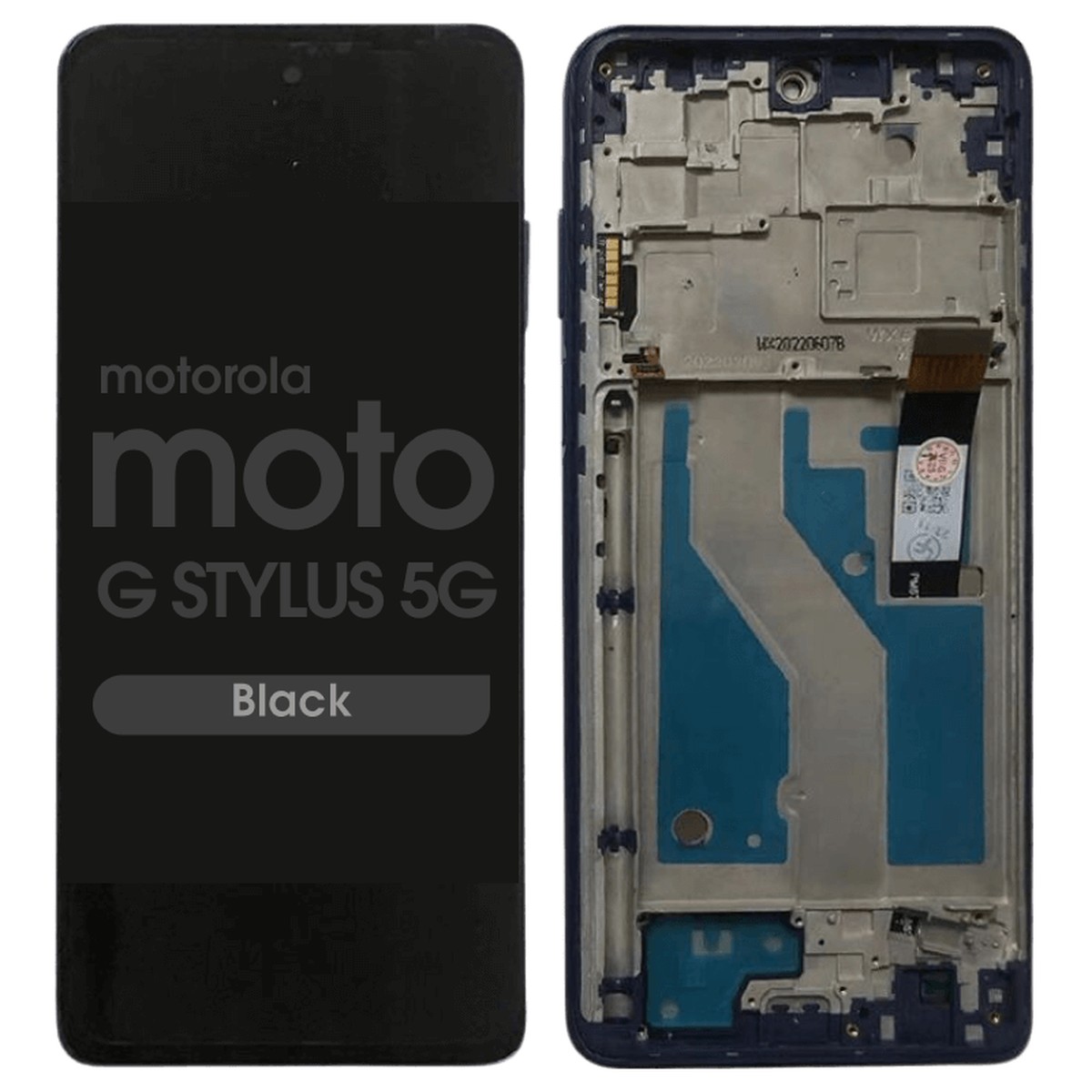 Pantalla LCD con táctil + marco Reacondicionado para Moto G Stylus 5G 2022 (XT2215-4), Seafoam Green