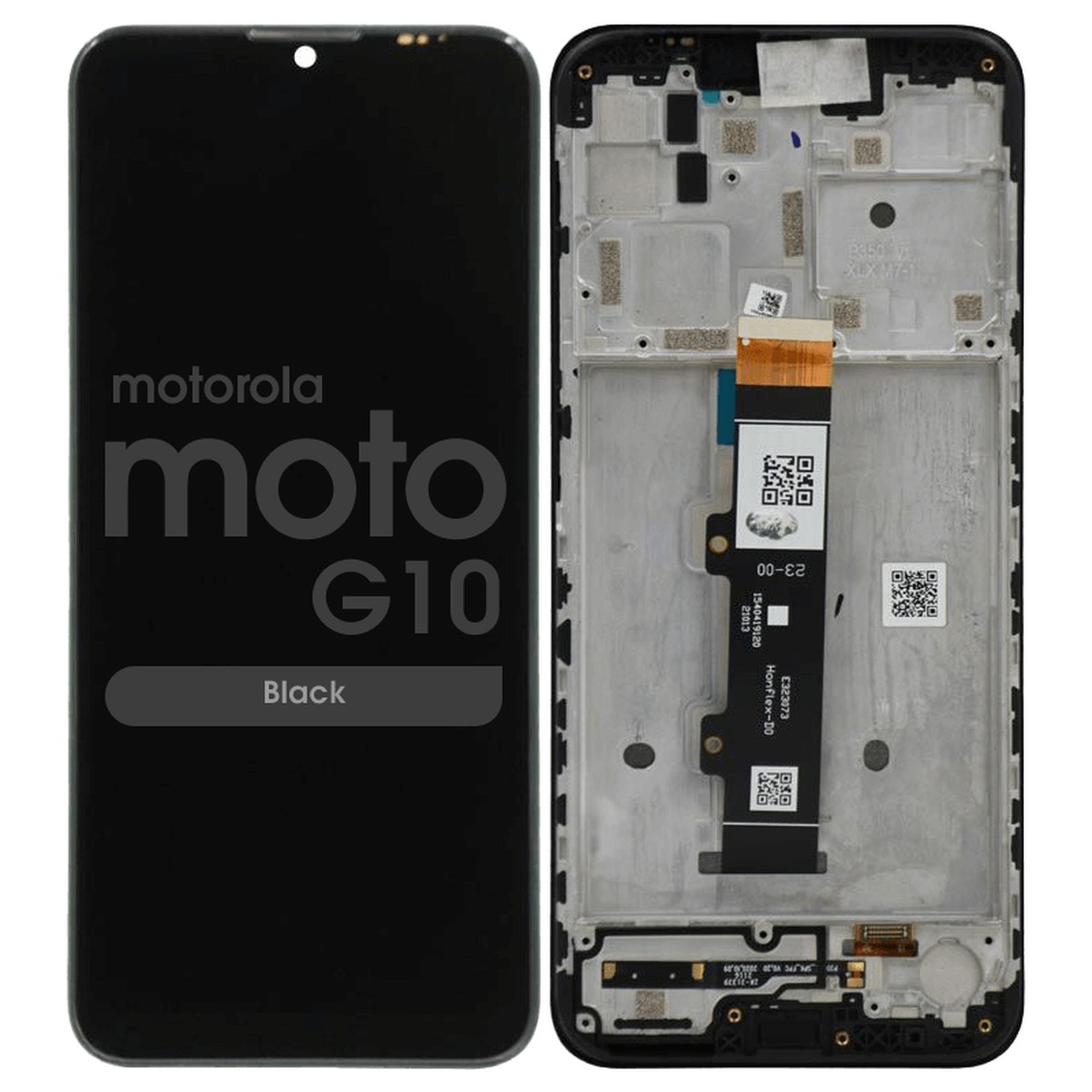 Pantalla LCD con táctil + marco Reacondicionado para Moto G10 (XT2127-2), Black
