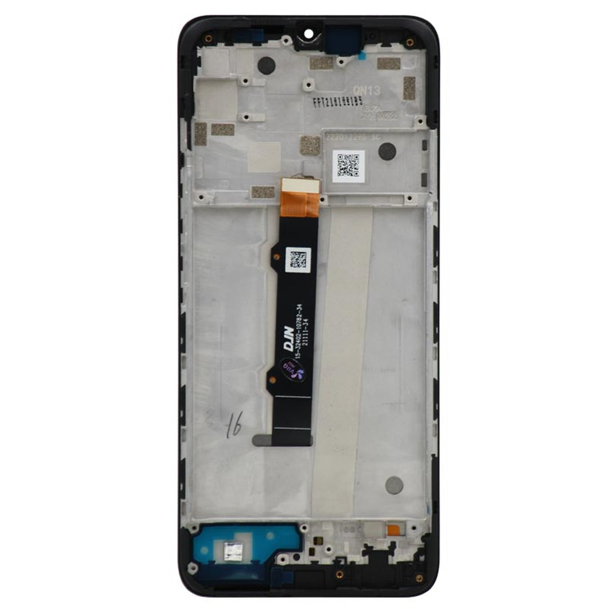 Pantalla LCD con táctil + marco Reacondicionado para Moto G50 (XT2137), Black — imagen 3