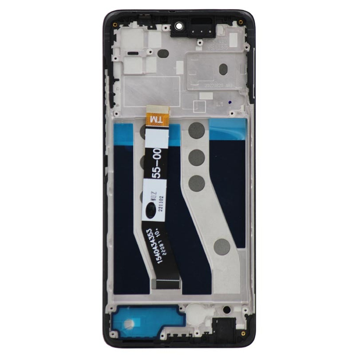 Pantalla LCD con táctil + marco Reacondicionado para Moto G62 5G, Black — imagen 3
