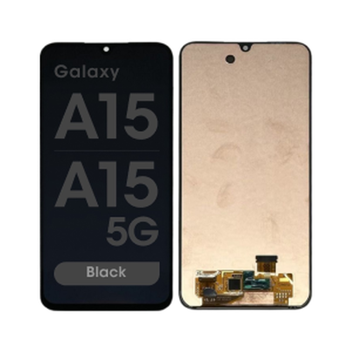 Pantalla OLED con táctil sin marco Reacondicionado para Galaxy A15 / A15 5G, A155 / 2023 / A156 / 2023 / Black — imagen 4