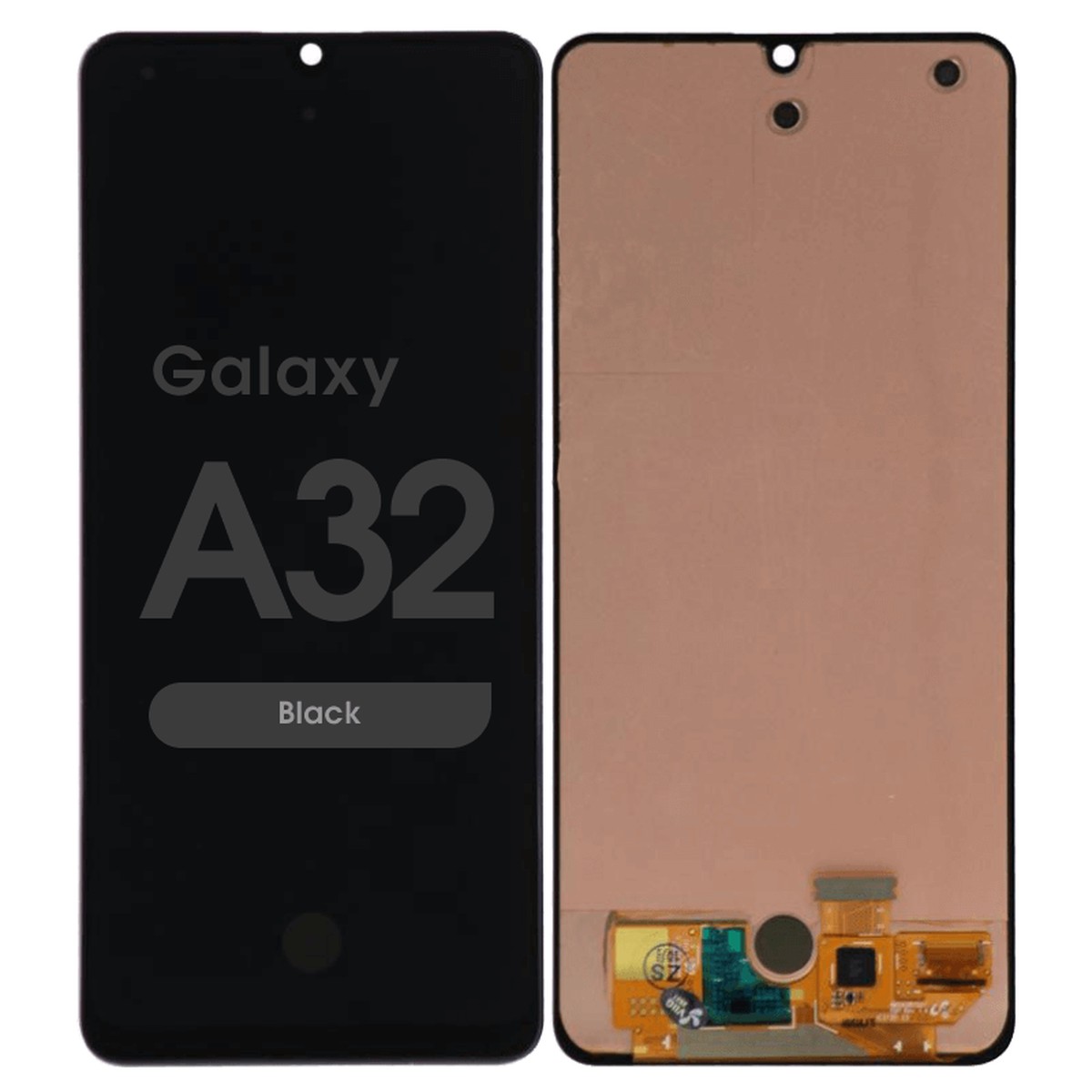 Pantalla OLED con táctil sin marco Reacondicionado para Galaxy A32, A325 / 2021 / Black