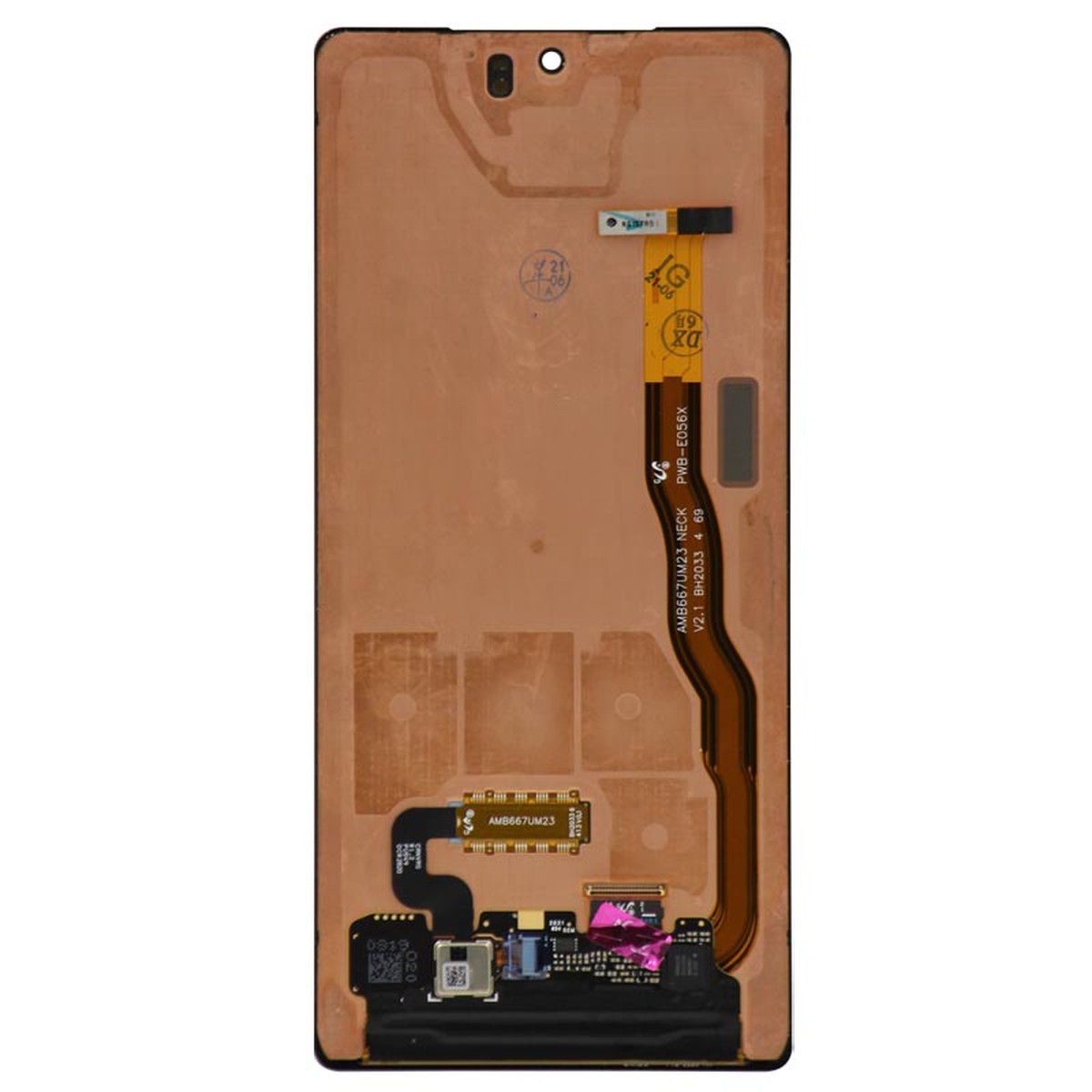 Pantalla OLED con táctil sin marco Reacondicionado para Galaxy Note 20 5G (N980), Black — imagen 3