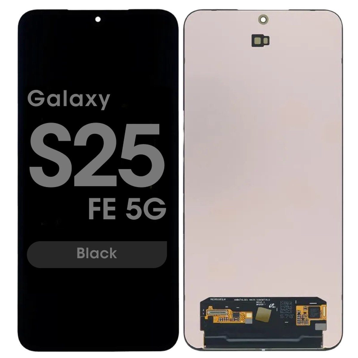 Pantalla OLED con táctil sin marco Reacondicionado para Galaxy S25 FE 5G (S731), Black