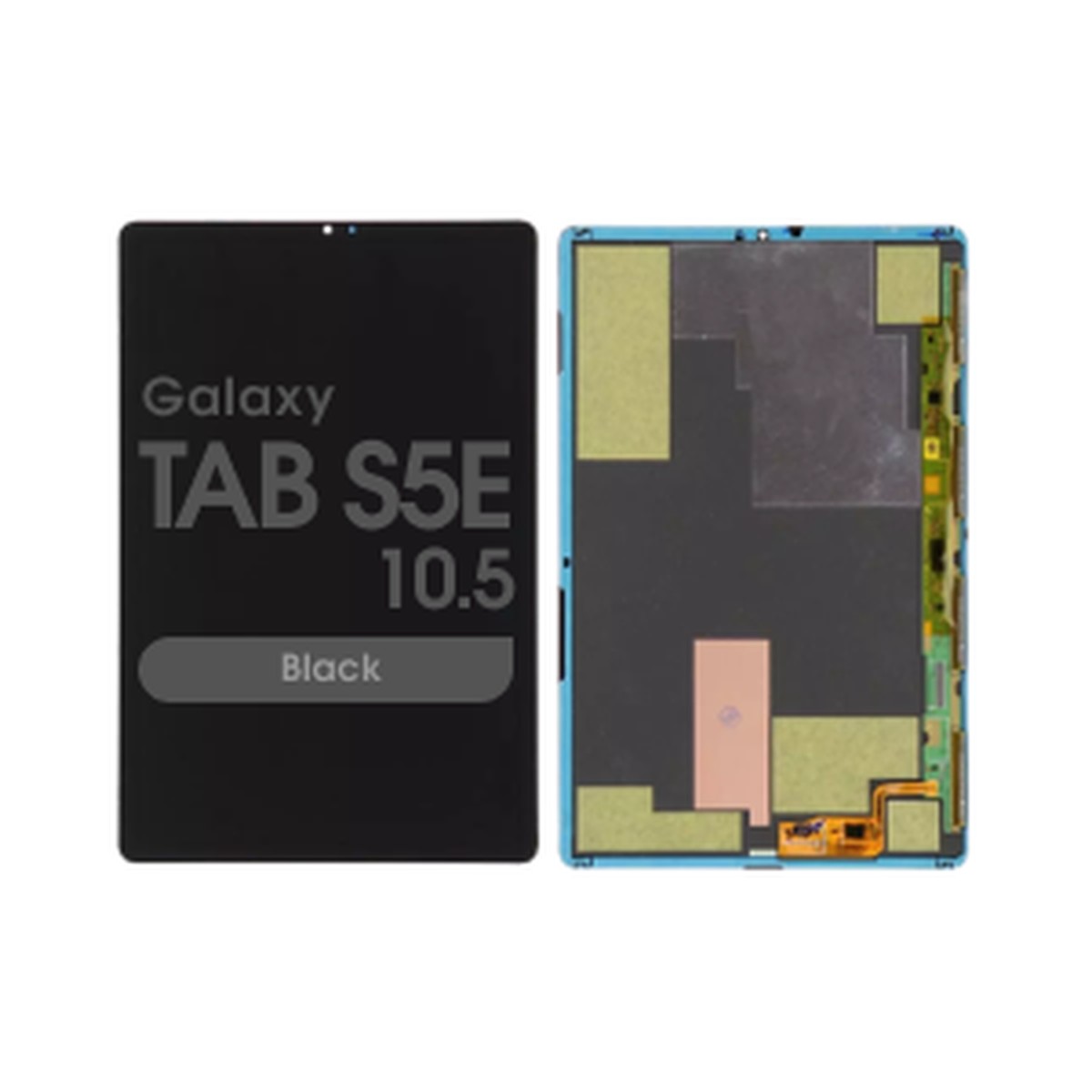 Pantalla OLED con táctil sin marco Reacondicionado para Galaxy Tab S5e 10.5" (T720/T725/T727), Black